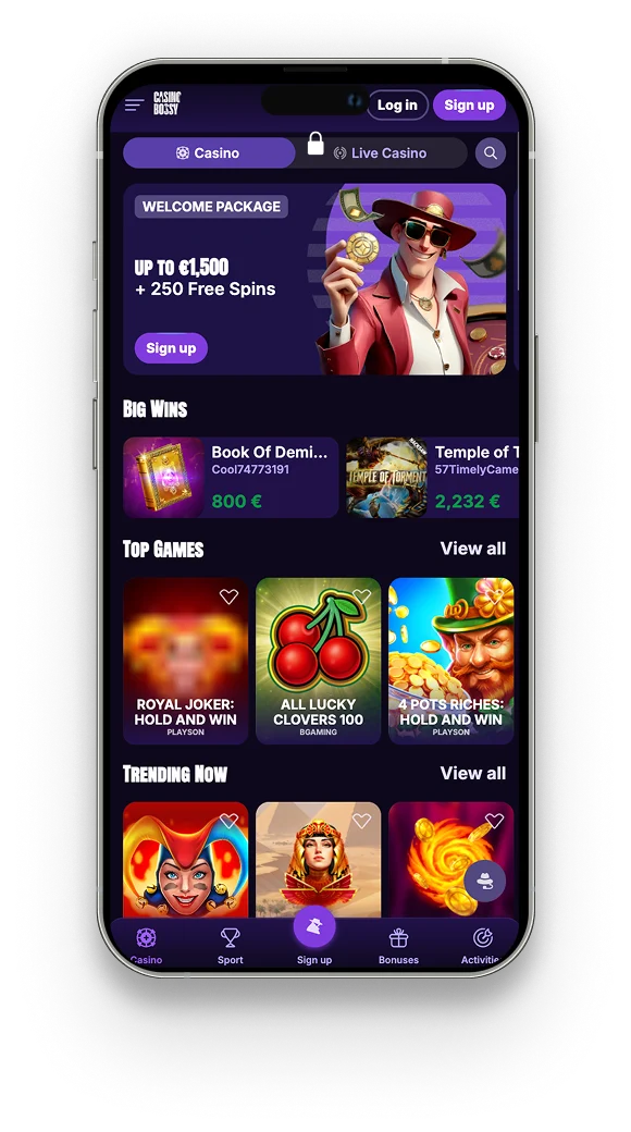 casinobossy app